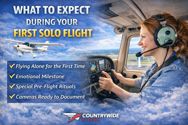 What to Expect During Your First Solo Flight