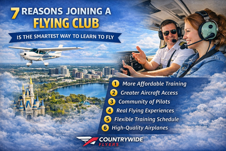 7 Reasons Joining a Flying Club Is the Smartest Way to Learn to Fly